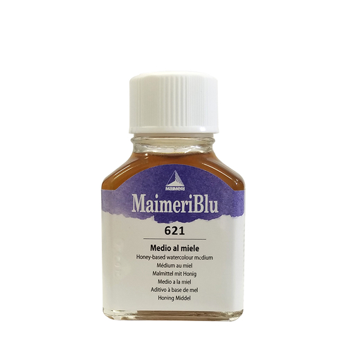 マイメリブルー水彩画用液 621 ハニーベースドウォーターカラーメディウム75ml