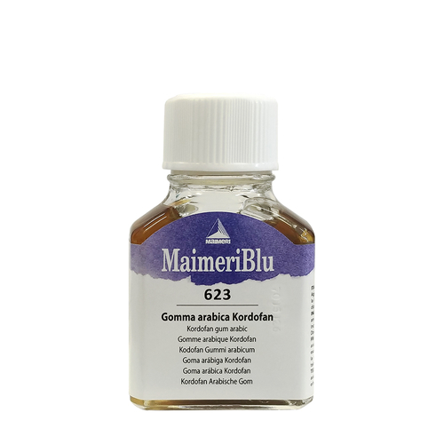 マイメリブルー水彩画用液 623 ガムアラビックコルドファン75ml