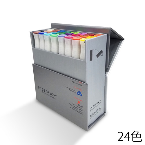 メクシー】メクシー ブラシマーカーセットの通販|パステル・色鉛筆