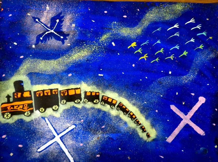 ステンレス絵画 銀河鉄道 ステンレス絵画 銀河鉄道 Amazon.co.jp: 銀河鉄道999 松本零士 アート