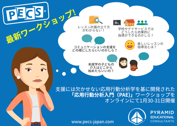 使えるaba 応用行動分析入門 Pae 指導環境を整えてクリエイティブな指導法を学んでみませんか 2021年1月30日 Sensei イベントポータル