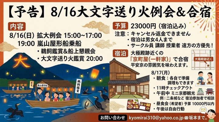 20268/16大文字送り火例会