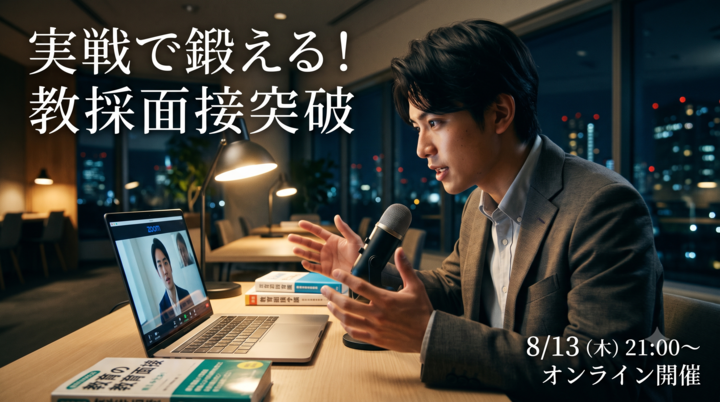 【広島】教員採用試験 二次対策練習会