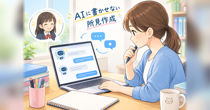 【実践ワークショップ】通知表の所見、AIに"書かせない"使い方 〜先生の言葉を引き出すAI活用術〜