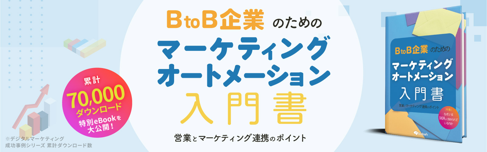 BtoB企業のための<br />
マーケティングオートメーション入門書