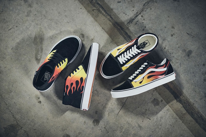 Vans clearance flame pack