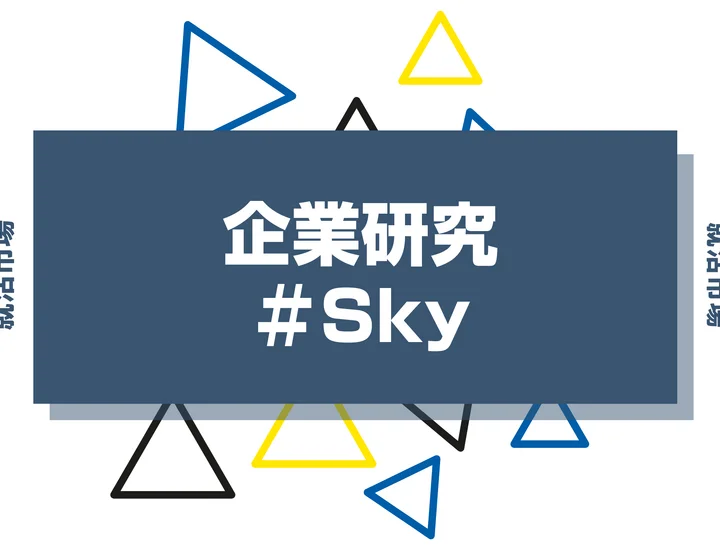 【企業研究】Skyはなんの会社？仕事内容や競合との違いと求める人物像まで徹底解説