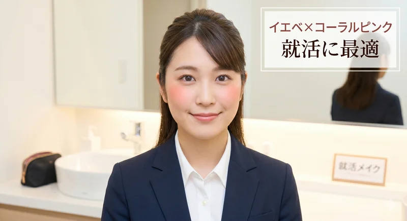 就活メイクチーク2