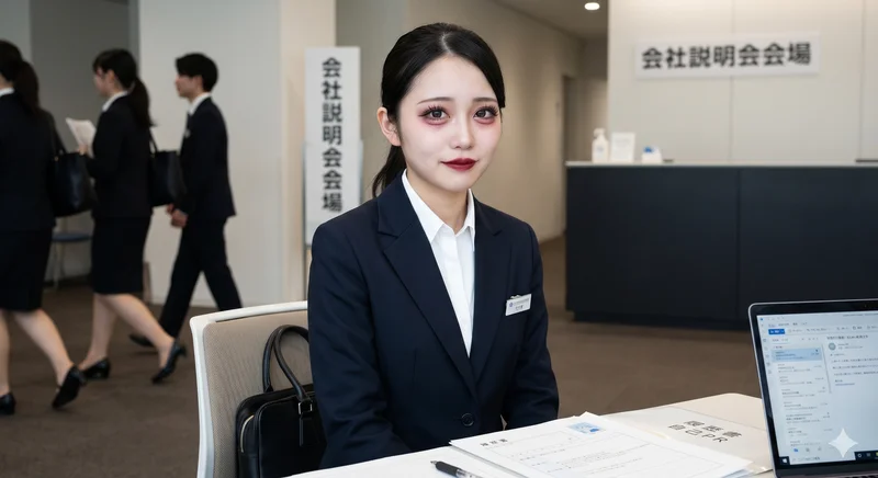 就活メイク涙袋4