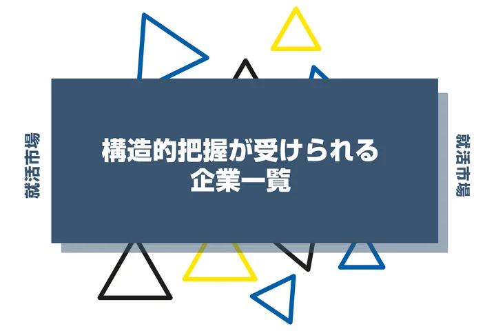 SPI構造的把握が受けられる企業一覧!採用企業と対策法・例題を徹底解説!