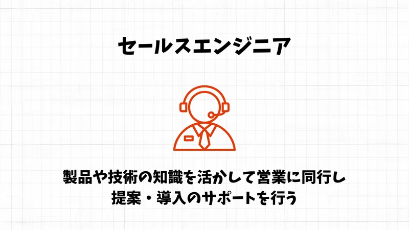 セールスエンジニア