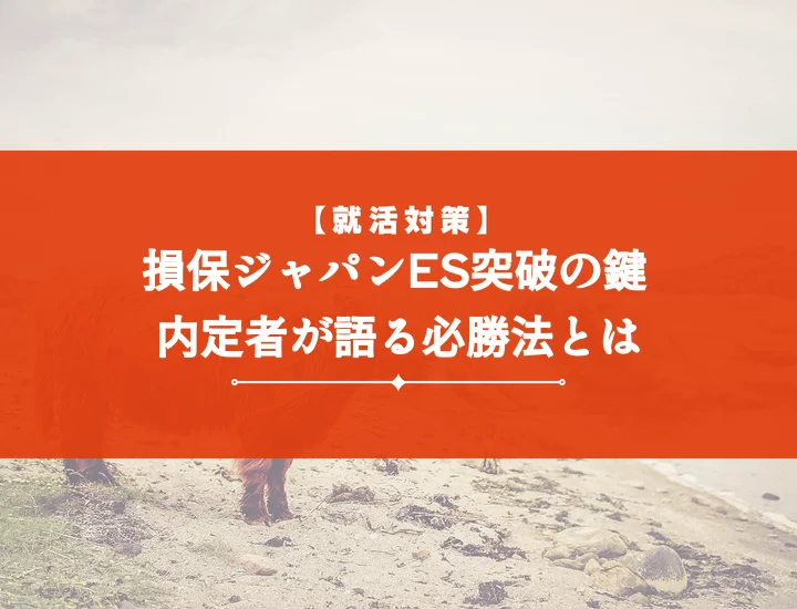 損害保険ジャパンエントリーシート完全攻略！内定を掴む書き方・頻出質問