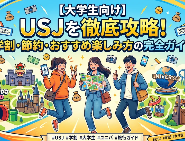 【大学生向け】USJを徹底攻略！学割・節約・おすすめ楽しみ方の完全ガイド