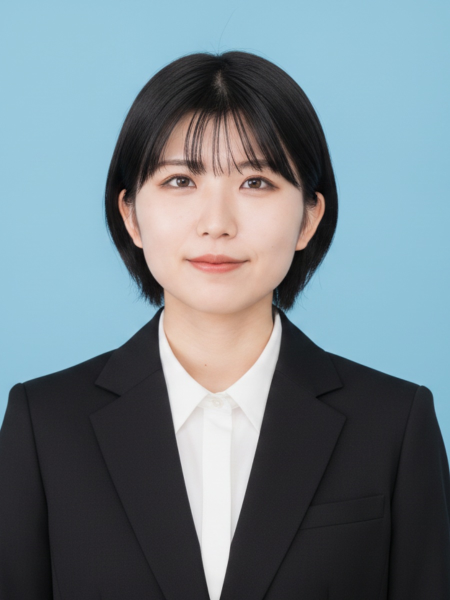 AIで作成したスーツ姿の証明写真