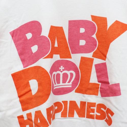 単品】ベビードール/BABYDOLL プリントロゴTEE 長袖 キッズ 女の子 140 
