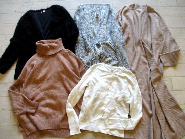 ●美品多数レディース ユニクロ UNIQLO 福袋 まとめて まとめ売り 57点 セット 大量 洋服 古着 仕入れ ★73