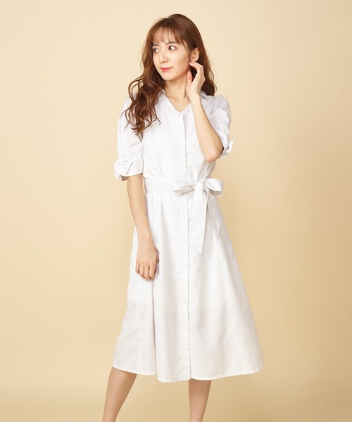 Miia 鈴木愛理コラボ ストライプシャツワンピース Smasell スマセル 公式通販 サスティナブルアウトレットモール スマセル