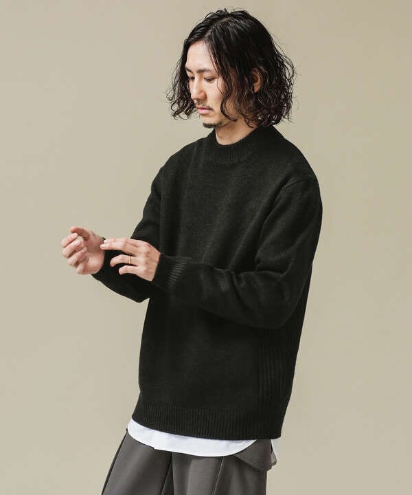 最大75%OFF まとめ割】カシミヤMIXモックネックニット｜nano universe