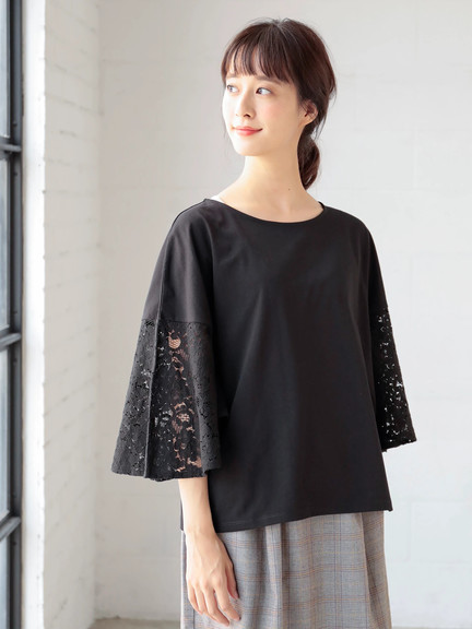 Smasell フレアスリーブプルオーバー