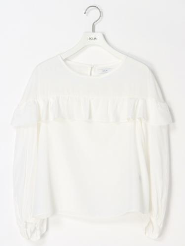 Smasell ショルダーフリルブラウス