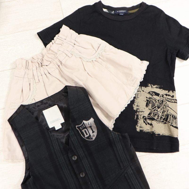 Sale 110 130サイズのみ こども服ブランドまとめ 大量25点 ミキハウス ジル スチュアート ベビードール メゾピアノ ノースフェイス バーバリー ファミリア ビームスミニ ナイキ ヒステリックミニ ラルフローレン Diesel Hiromichinakano など トップス ボトム