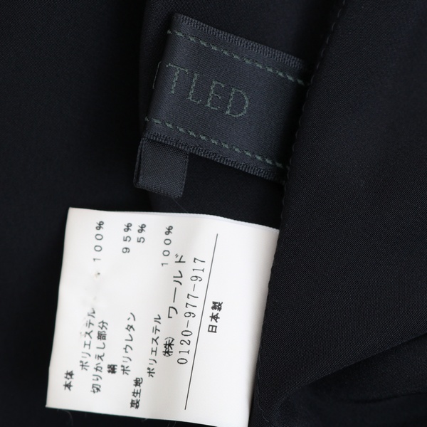 Sy566 Smasell限定 大価格 美品 アンタイトル Untitled レディース 2サイズ ワンピース Smasell スマセル 公式通販 サスティナブルアウトレットモール スマセル