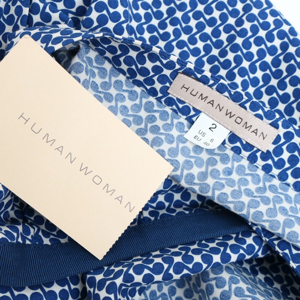 S643 未使用 ヒューマンウーマン Human Woman レディース Mサイズ シャツスカート セットアップ Smasell スマセル 公式通販 サスティナブルアウトレットモール スマセル