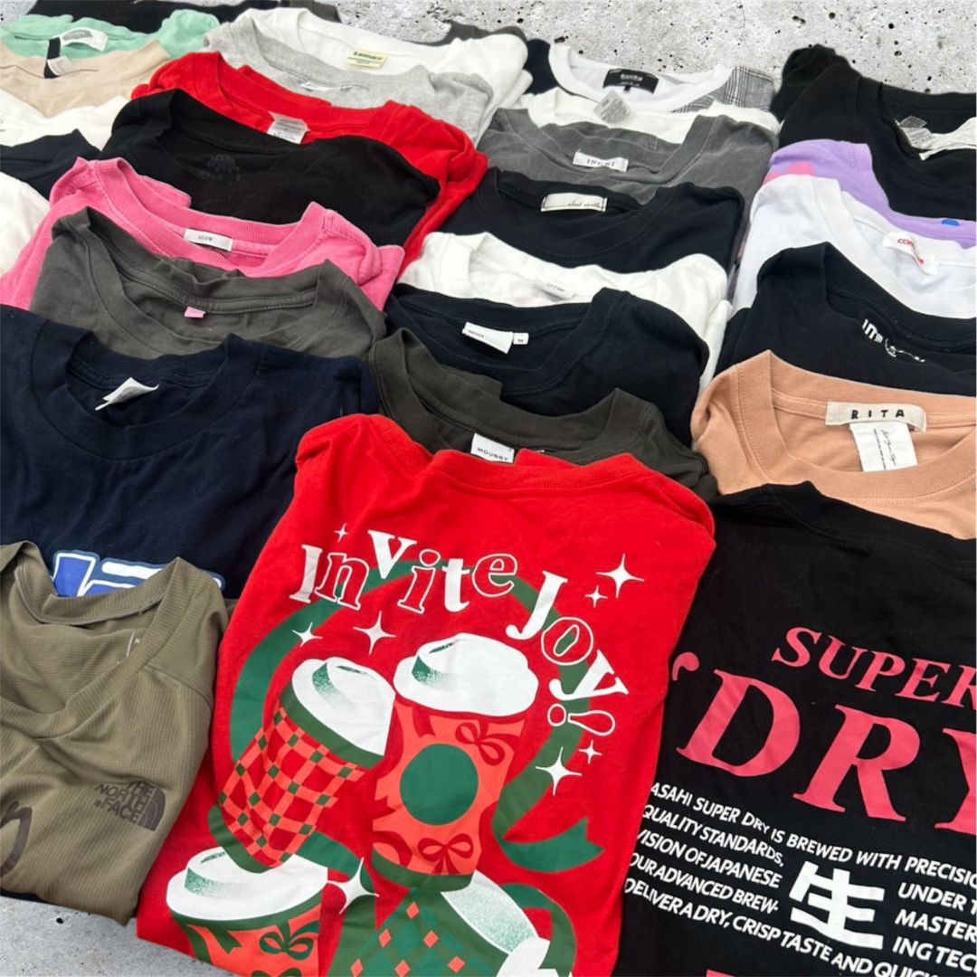 Tシャツ まとめ売り】 50枚 まとめ売り!! サイズランダム リメイク 