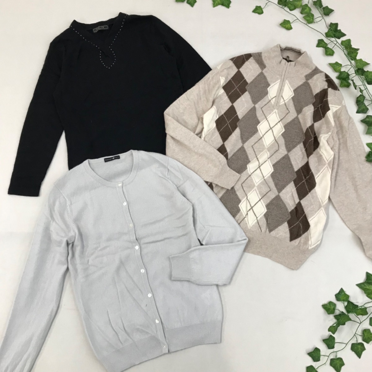 美品 Courrèges クレージュ サマーニット アンサンブル カーディガン courregesサマーニット・カーディガン・アンサンブル