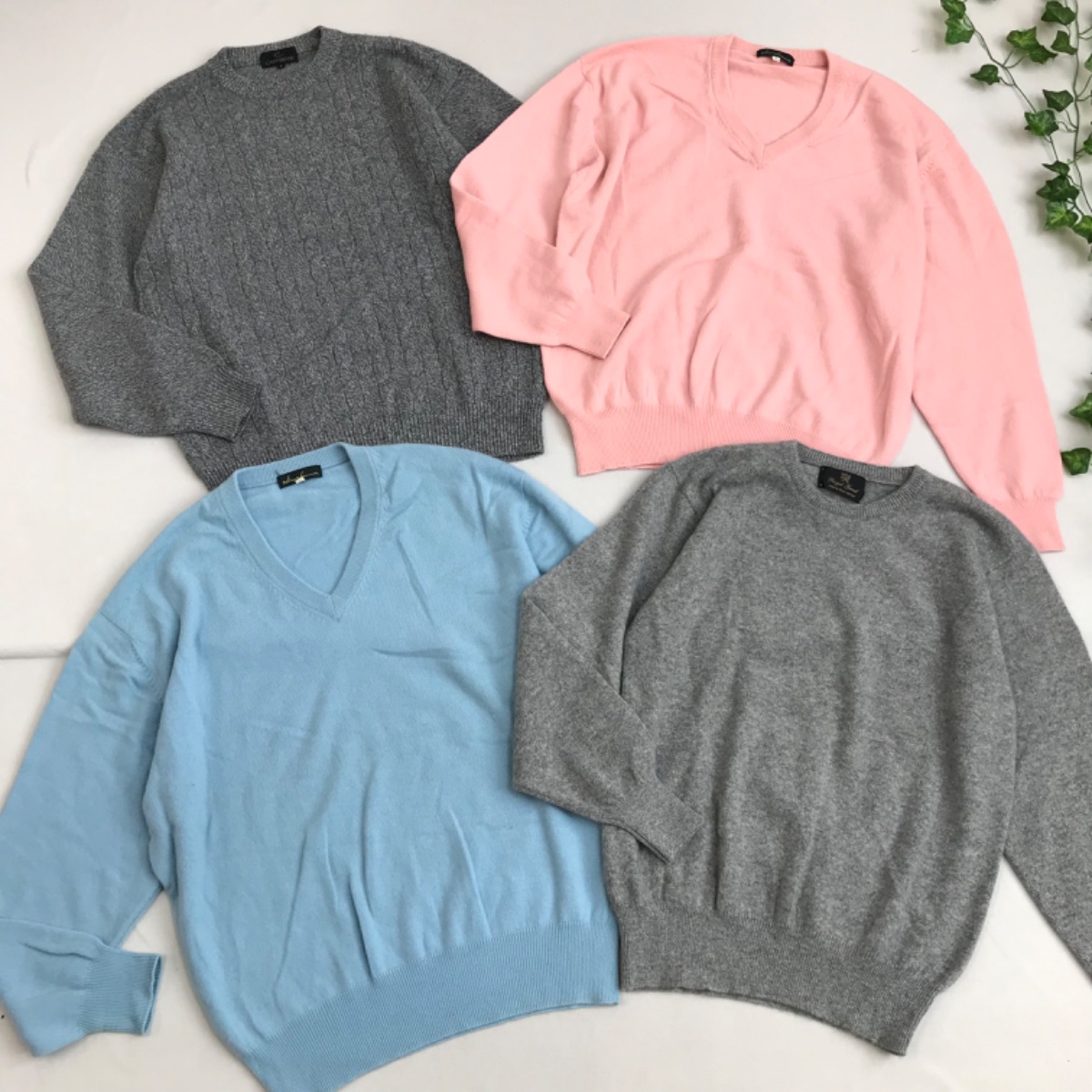 値下げ!人気 カシミヤ 15点セット メンズ UNIQLO TAKEO KIKUCHI ALPHA 