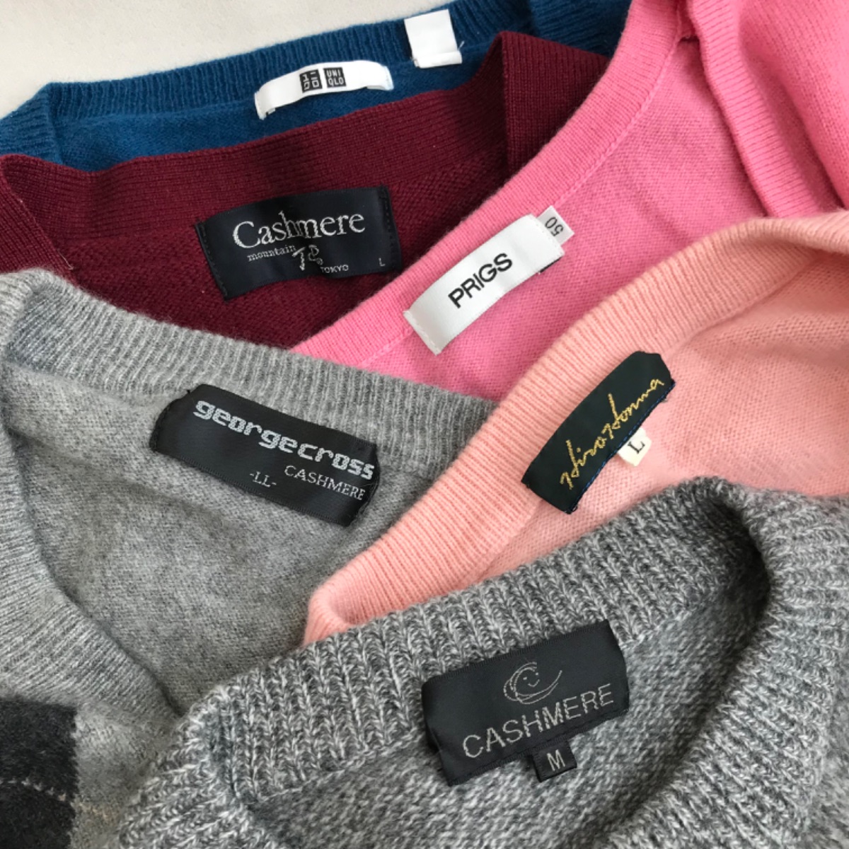 値下げ!人気 カシミヤ 15点セット メンズ UNIQLO TAKEO KIKUCHI ALPHA 