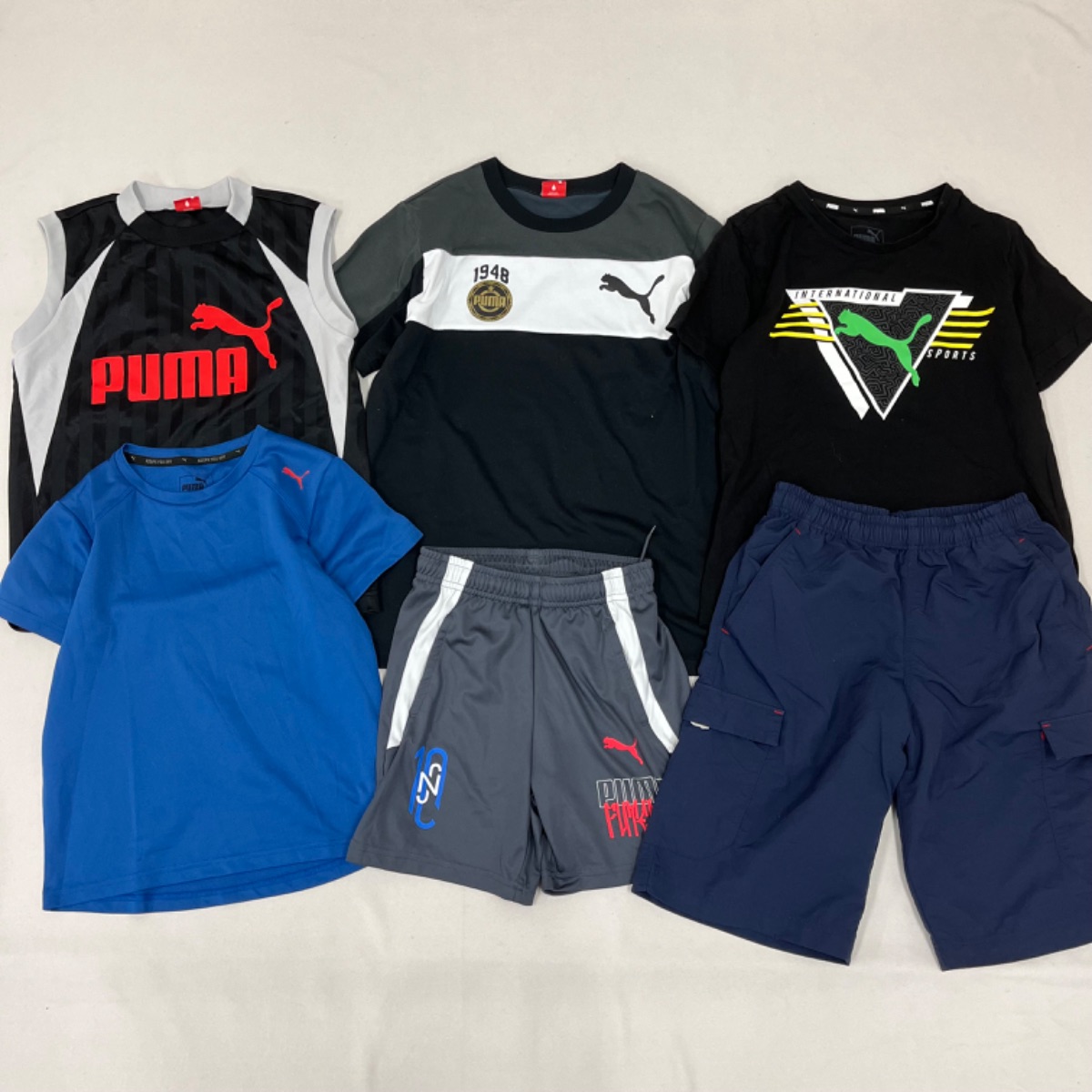 送料無料 夏物 キッズ スポーツ 55点 セット adidas NIKE PUMA umbro 