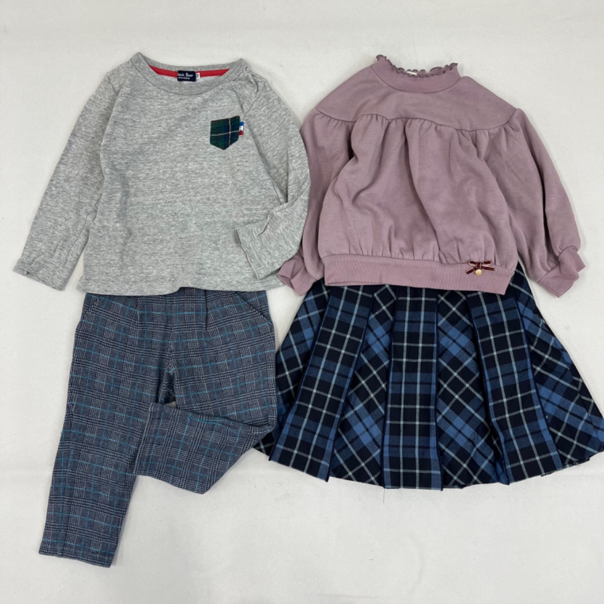 秋物 キッズ 40点 セット 内小物1点 familiar Burberry Shirley Temple  