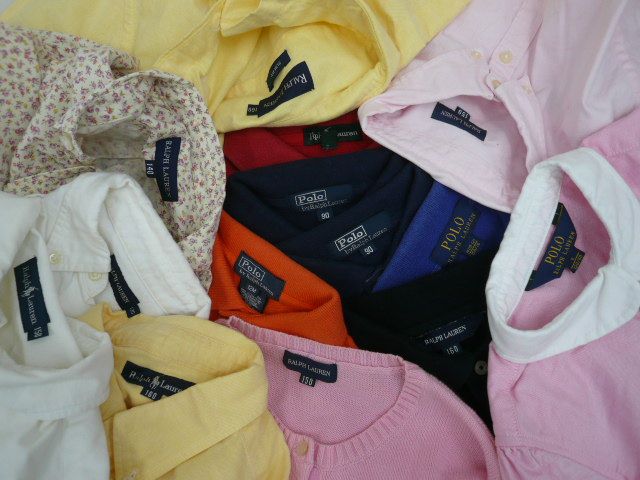 春夏 男の子 女の子 33点 セット 60㎝から160㎝ RALPH LAUREN POLO by  