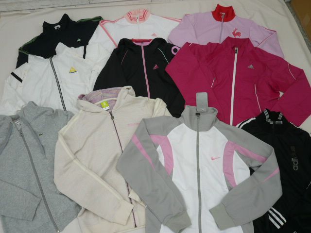 Smasell 春夏 レディース スポーツ 65点 セット Sからxl相当 Ot Nike Adidas Pearly Gates 他 ジャケット Tシャツ トップス パンツ など ゴルフ ランニング ウェア 古着 Used まとめ 3 23s