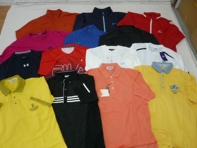 Smasell 春夏 メンズ スポーツ 新古品あり 53点 セット 内帽子3点 Sからxl相当 Adidas Nike Puma 他 ジャージ Tシャツ ポロシャツ パンツ など ゴルフ スポーツ トレーニング ウェア アウトドア まとめ 古着 Used 4 11s