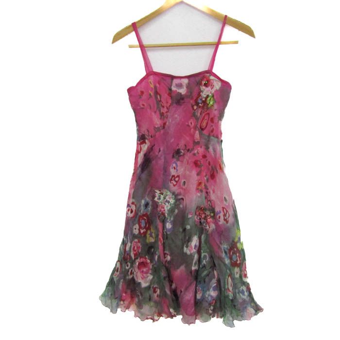 PHILOSOPHY DI ALBERTA FERRETTI キャミソールワンピース 花柄 サイズ2 