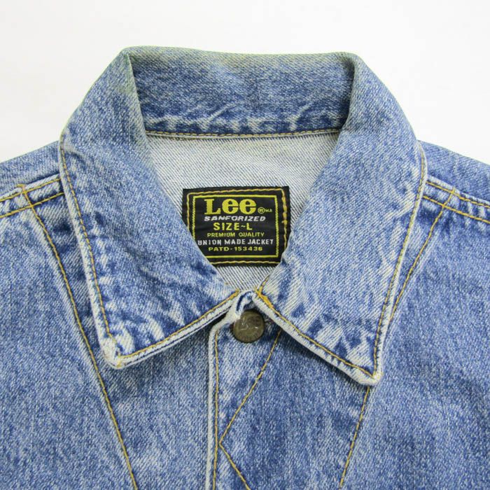 Lee デニムジャケット コットン サイズL ブルー 153436 A00376｜Lee 