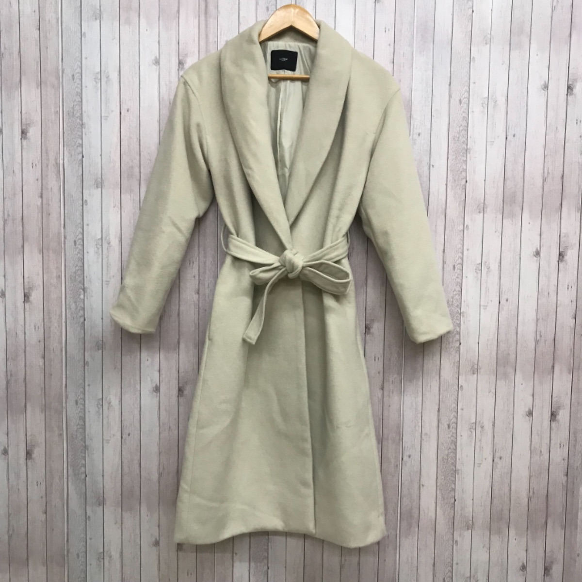 Basement Online ベースメントオンライン ショールカラー コート サイズf レディース アウター 7 Smasell スマセル 公式通販 サスティナブルアウトレットモール スマセル