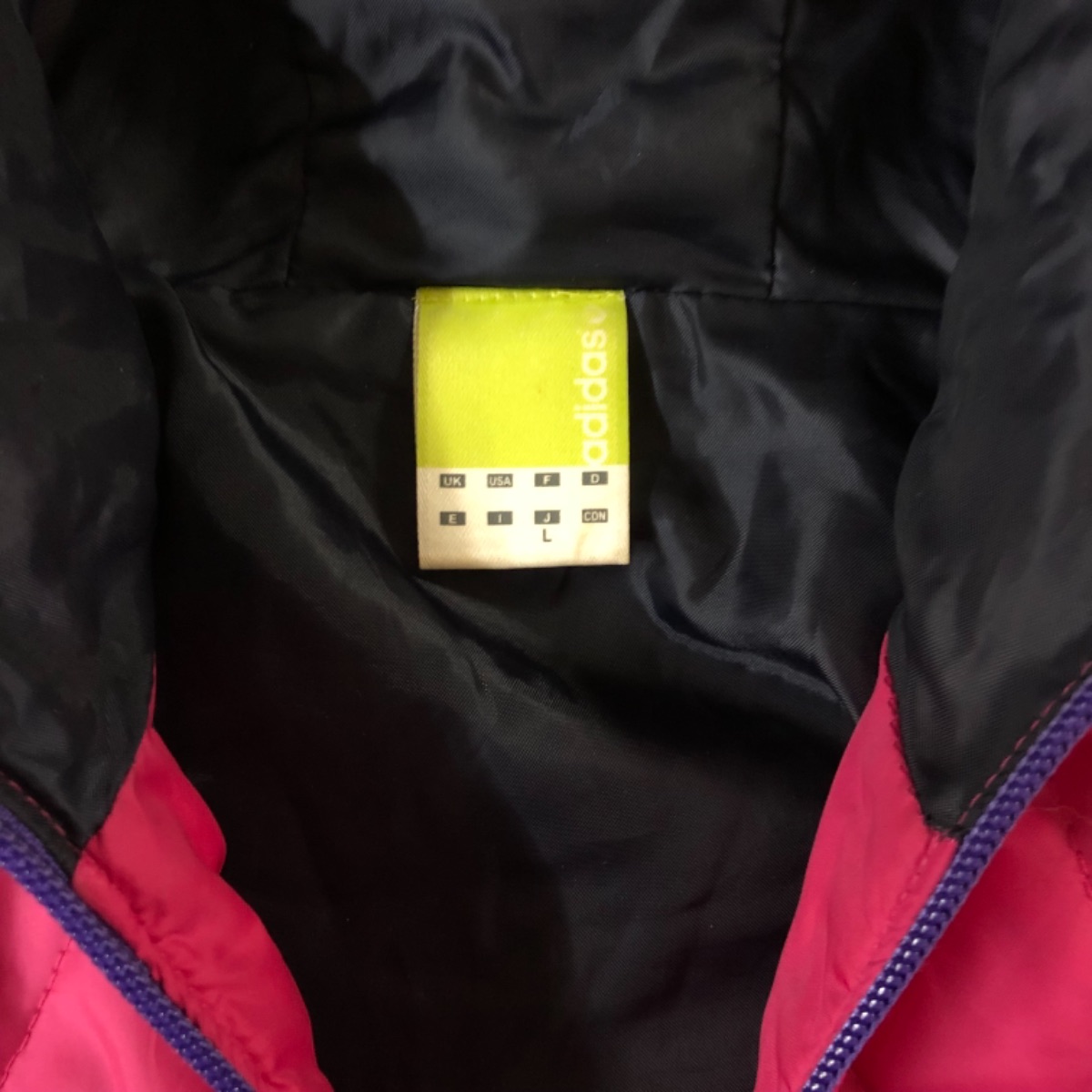 Adidas アディダス ナイロンジャケット フーディ パーカー サイズl レディース ピンク系 アウター 5 Smasell スマセル 公式通販 サスティナブルアウトレットモール スマセル