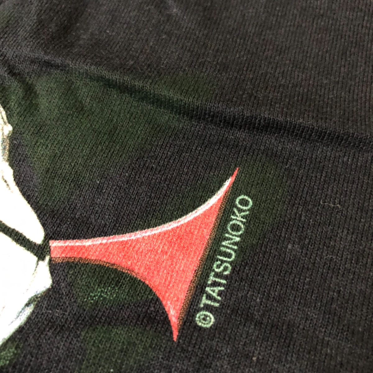 Smasell レア 00年代 デッドストック ガッチャマン Tシャツ タツノコプロ トップス M ブラック 漫画 アニメ キャラ ストリート R92