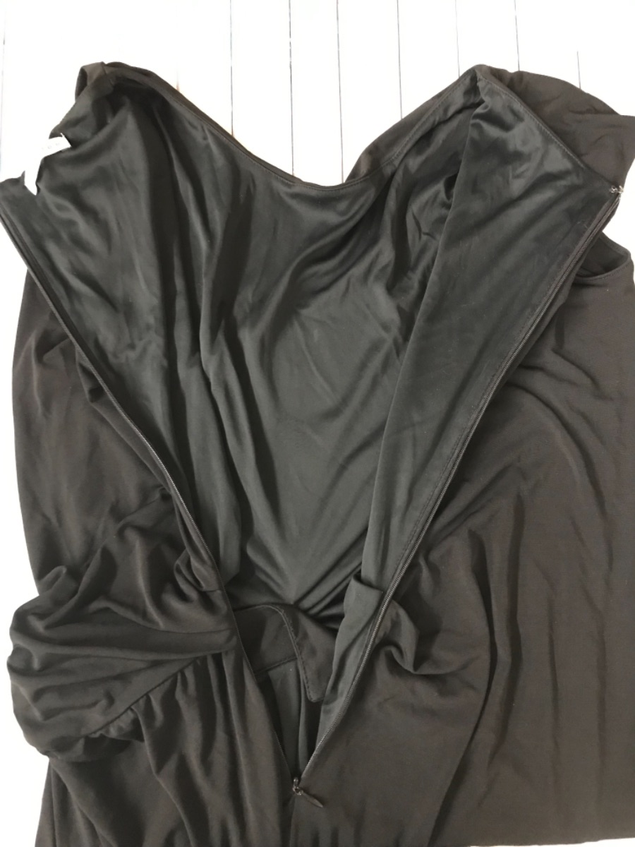 Smasell Big Sale Down Estnation エストネーション ドレス ワンピース フレンチスリーブ レディース サイズ38 ブラック 103