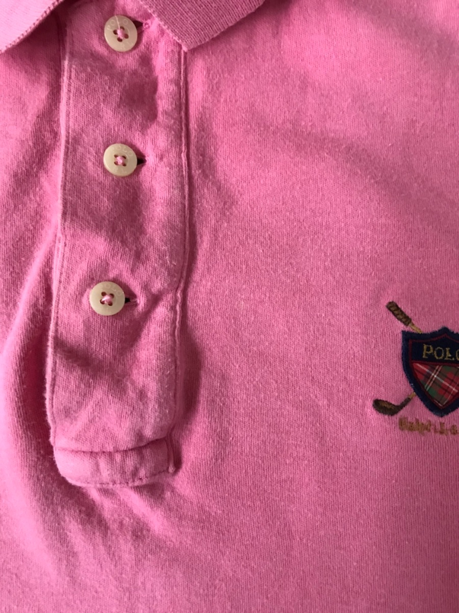 Smasell Polo Ralph Lauren ポロ ラルフローレン 半袖 ポロシャツ ゴルフ エンブレム メンズ サイズm ピンク 19
