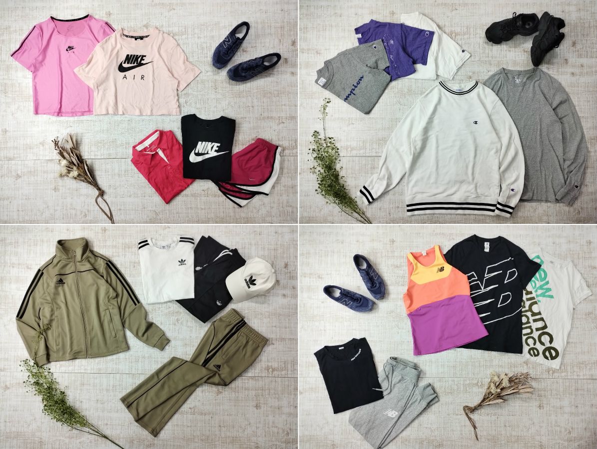 タイムセール!!】[40枚] スポーツブランド セット まとめ売り NIKE  