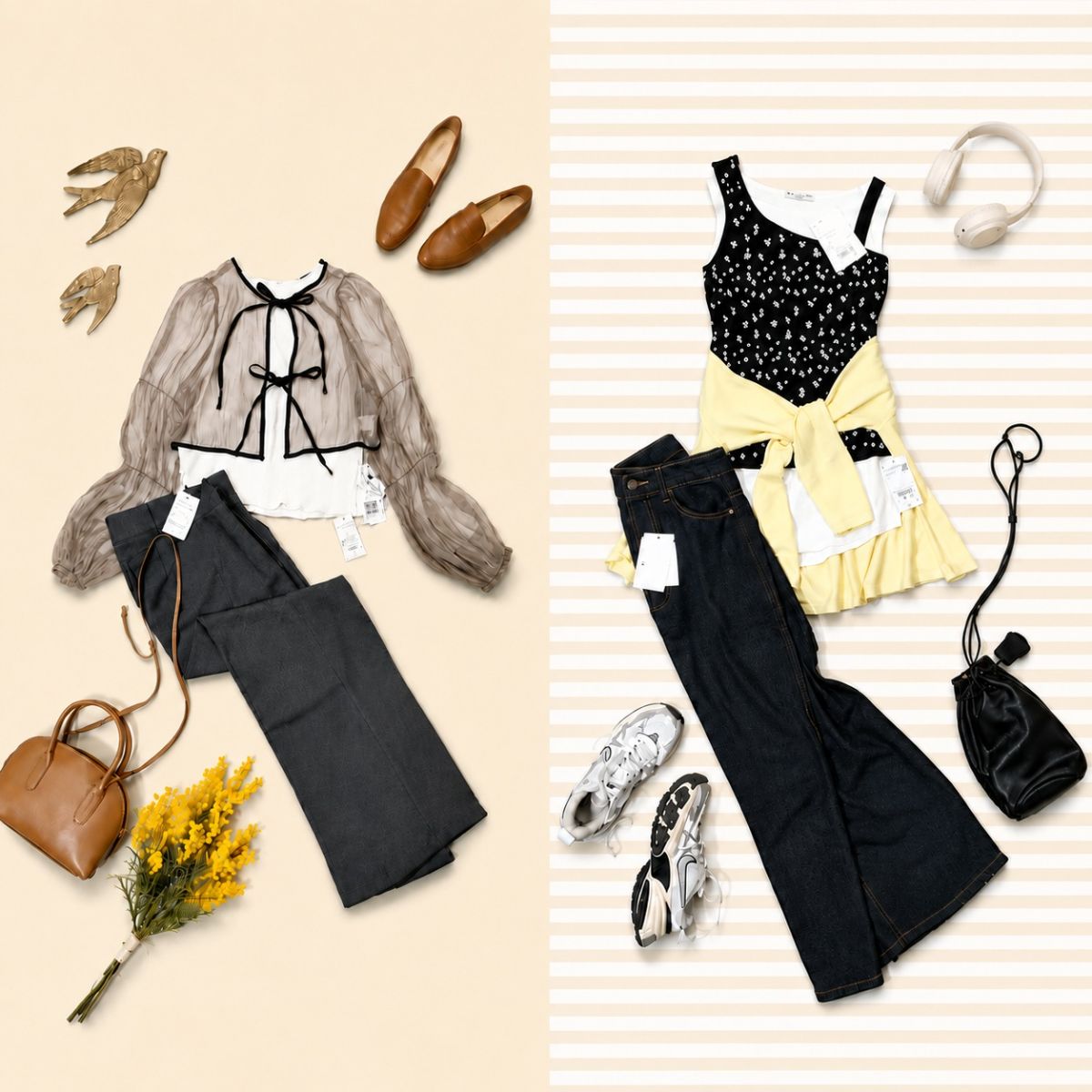 レディース 春夏 洋服 まとめ売り スカート ワンピース トップス 