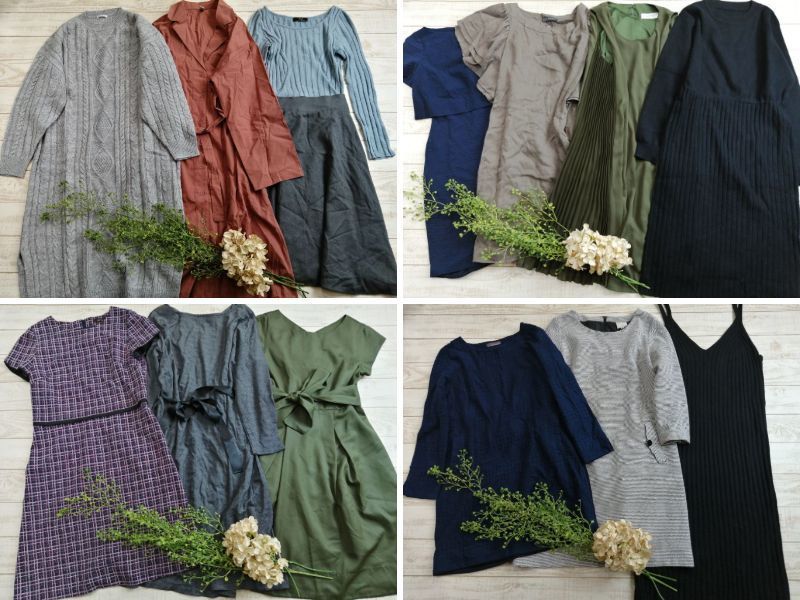 Smasell 1着 ワンピース まとめ売り 古着 福袋 セット 大量 まとめ まとめて アソート ワンピ