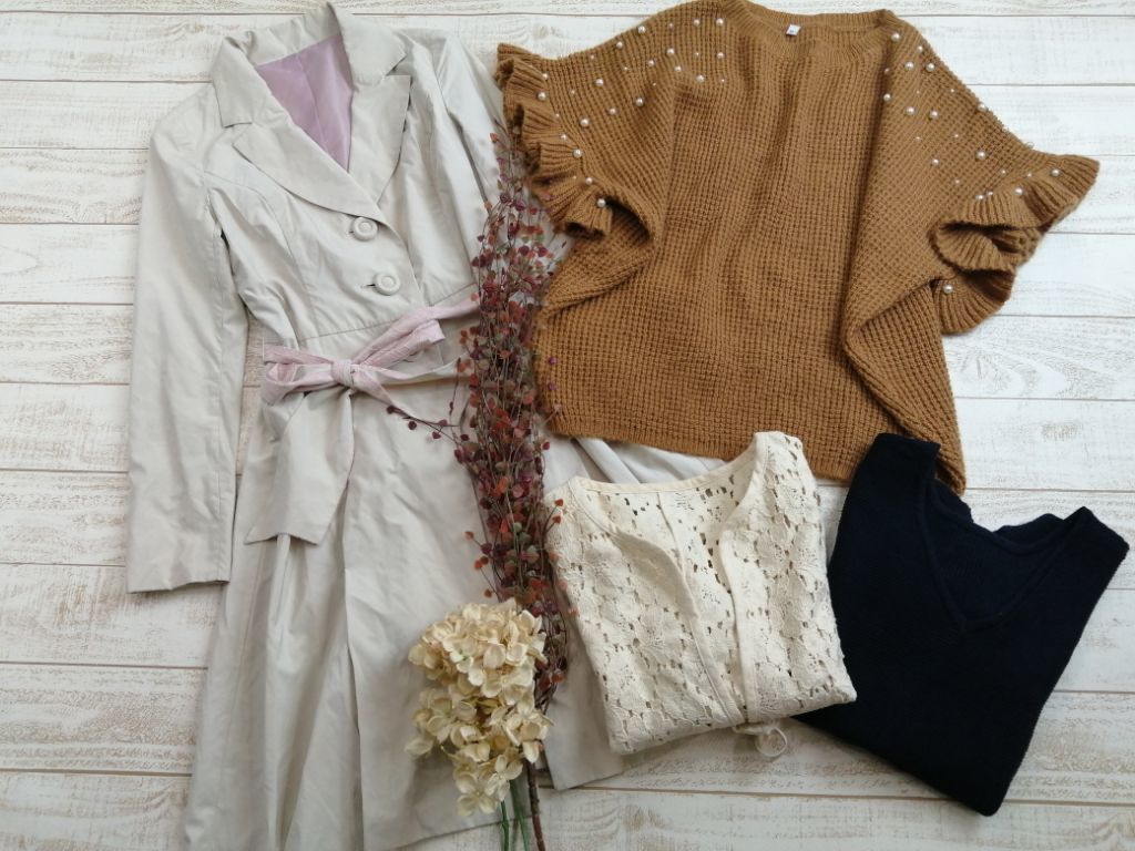 Smasell 50枚 レース 装飾 アイテム お洋服 まとめ売り ビジュー パール まとめ まとめて 色々 トップス 古着 福袋