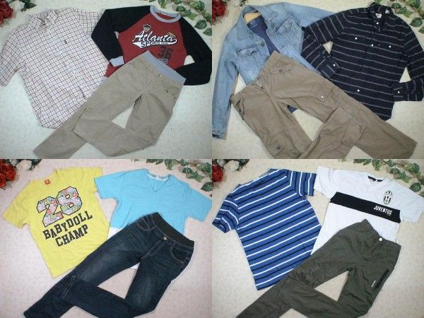 男の子　まとめ売り　150〜160 春夏〜秋冬 予約販売】☆春夏物☆150/160㎝サイズ・男子・子供服☆アメカジ