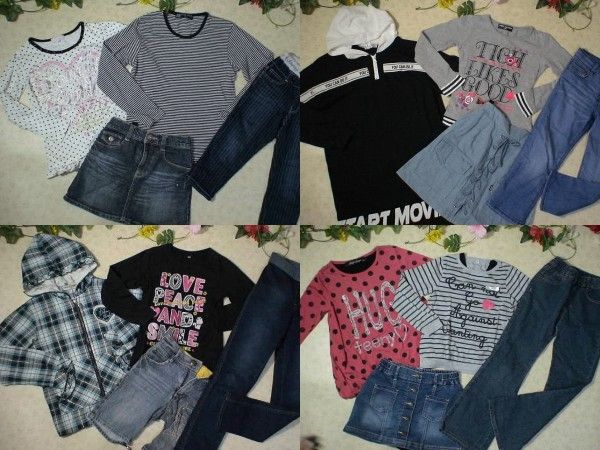 子供服　女の子　大量　まとめ売り 約60点 セット　130.140.150 等 子供服 女の子 大量 まとめ売り 約60点 セット 130.140.150 等