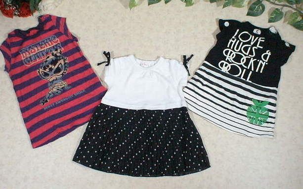 予約販売】☆春夏物☆90/100㎝サイズ・女の子・子供服☆コギャル